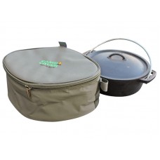 Camp Cover Potjie Cover (Flat) No.14 Ripstop Khaki (44 x 37 x 19 cm) 